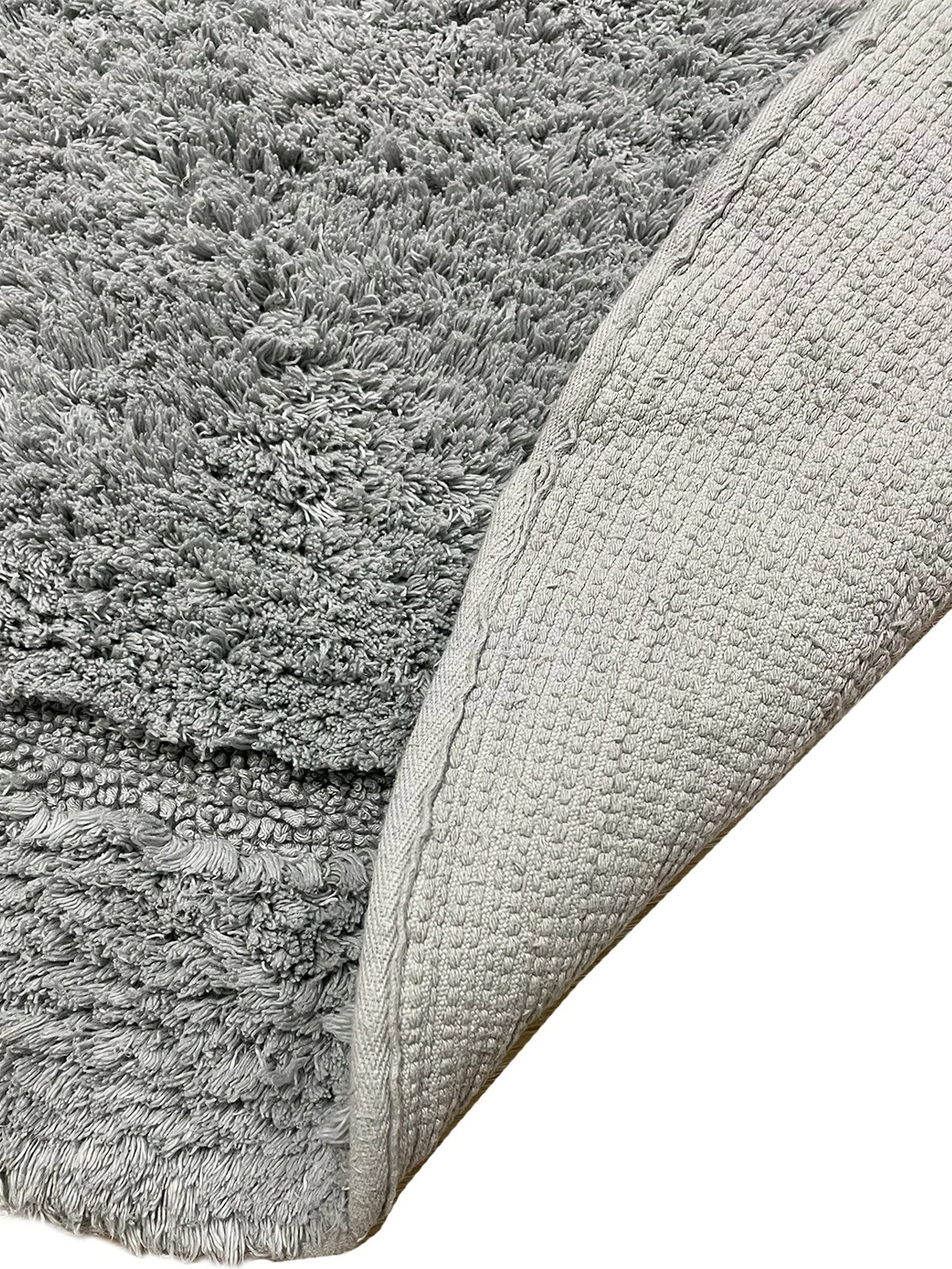 Tapet për banjo, pambuk, ngjyrë gri, Mijölnir, 90x90cm