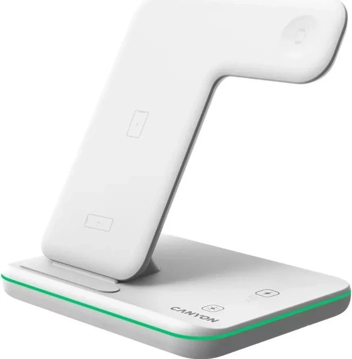 Karikues induktiv Canyon WS-303, 3w1, i bardhë