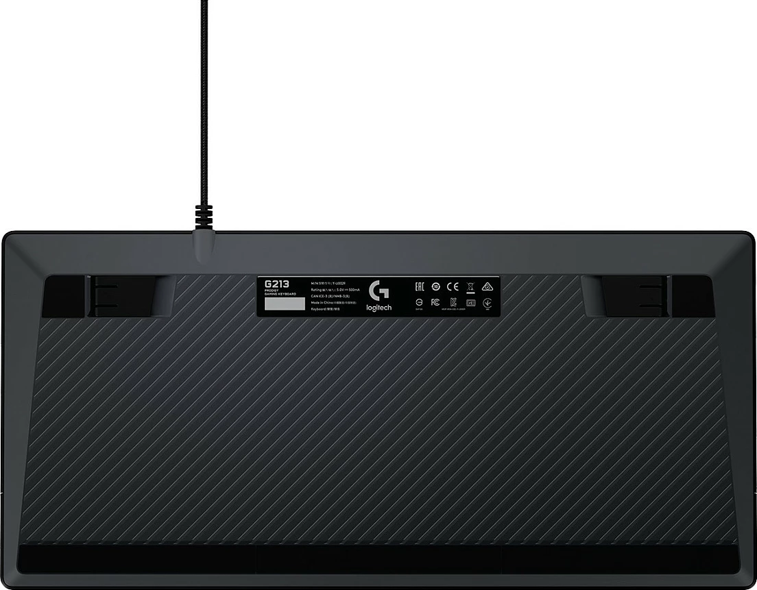 Tastierë gaming Logitech G213 Prodigy me drita RGB, me kabllo, e zezë