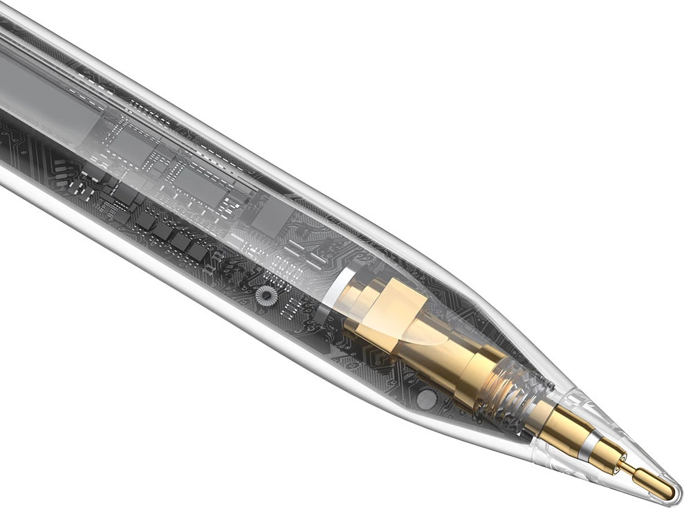 Stylus Baseus Smooth Writing 2 Overseas Edition për iPad, majë e zëvendësueshme, LED, i bardhë