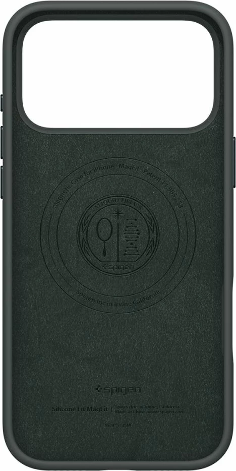 Mbështjellës Spigen Silicone Fit MagSafe për iPhone 17 Pro, Gjelbër