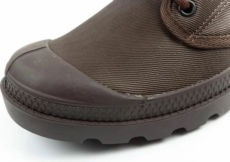 Atlete të larta për meshkuj Palladium, ngjyrë kafe e errët