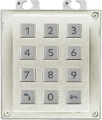 Tastierë 2N 9155031, montim sipërfaqësor, argjendtë