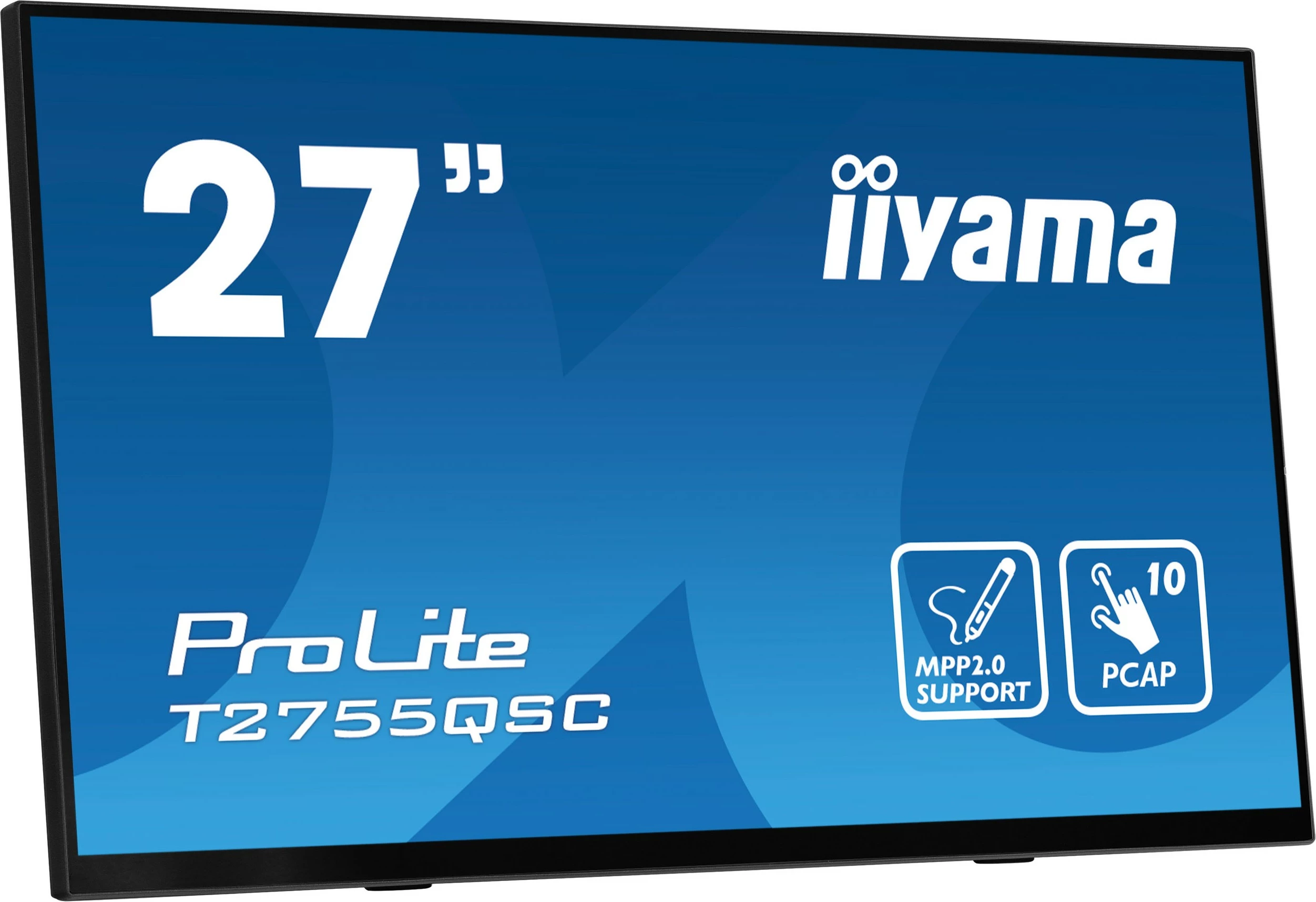 Monitor iiyama ProLite T2755QSC-B1, 27", 2560 x 1440, LCD, e zezë