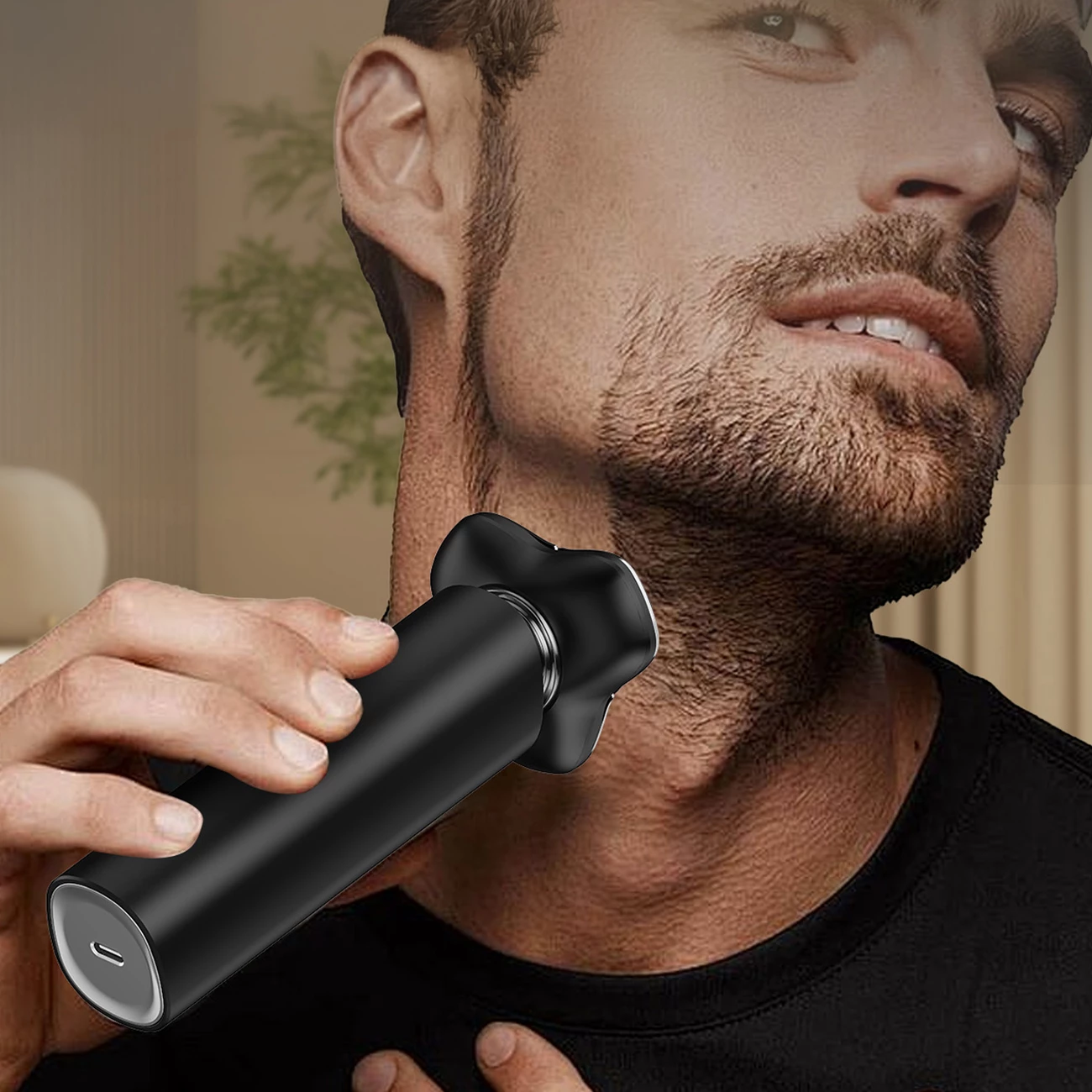 Makinë rroje MAXGROOM M-8012 3-në-1, 600 mAh, IPX7, USB-C, set me aksesorë, e zezë