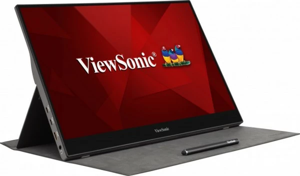 Monitor portativ ViewSonic TD1655 16:9 FHD IPS Touch 15.6" silver