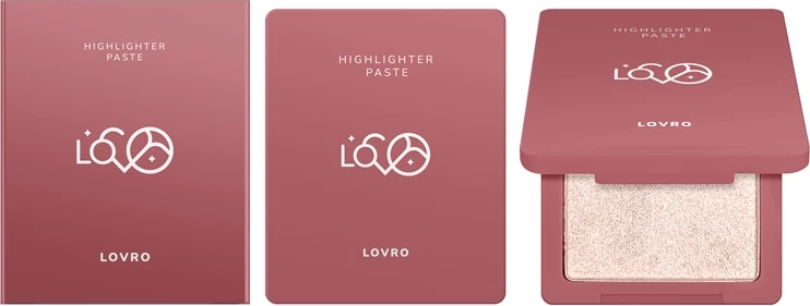 Highlighter kremor për fytyrë LOVRO Paste Face Illuminator për femra, 8g Universal