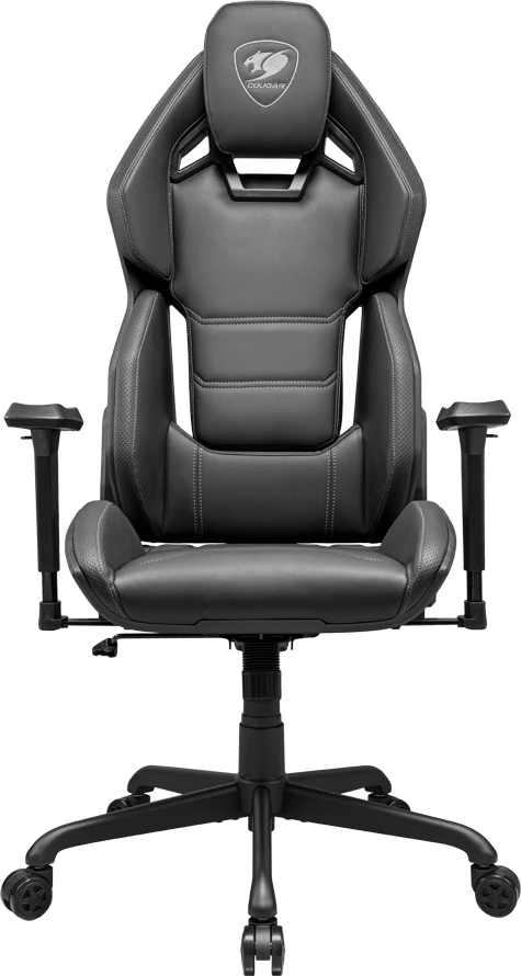 Karrige gaming COUGAR HOTROD, mbështetëse duarsh 3D, shtrirje 150°, deri 136 kg, e zezë