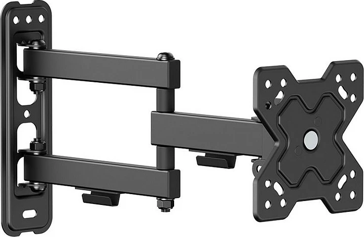 Mbajtëse muri për TV/Monitor VALUE, 13-32", VESA 75x75-100x100, me 3 nyje, deri 20 kg, e zezë