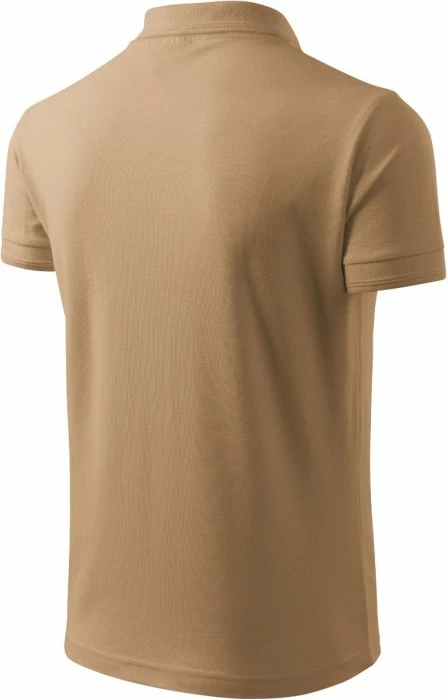 Polo maicë Malfini për meshkuj, krem