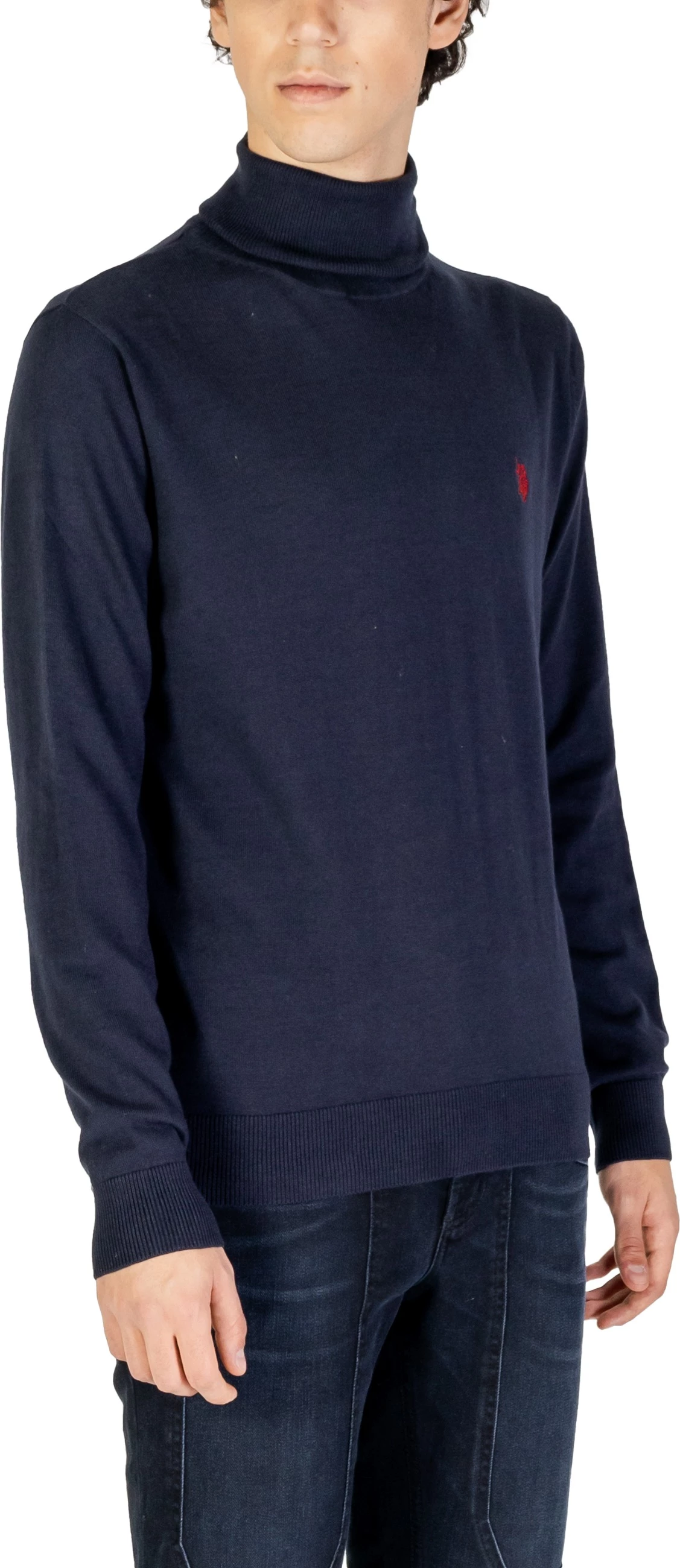 Xhemper me jakë të lartë për meshkuj U.S. Polo Assn. US40 173008, i kaltër [Madhësia: L]