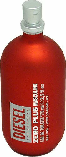 Parfum për meshkuj Diesel Zero Plus Masculine EDT 75 ml, e kuqe