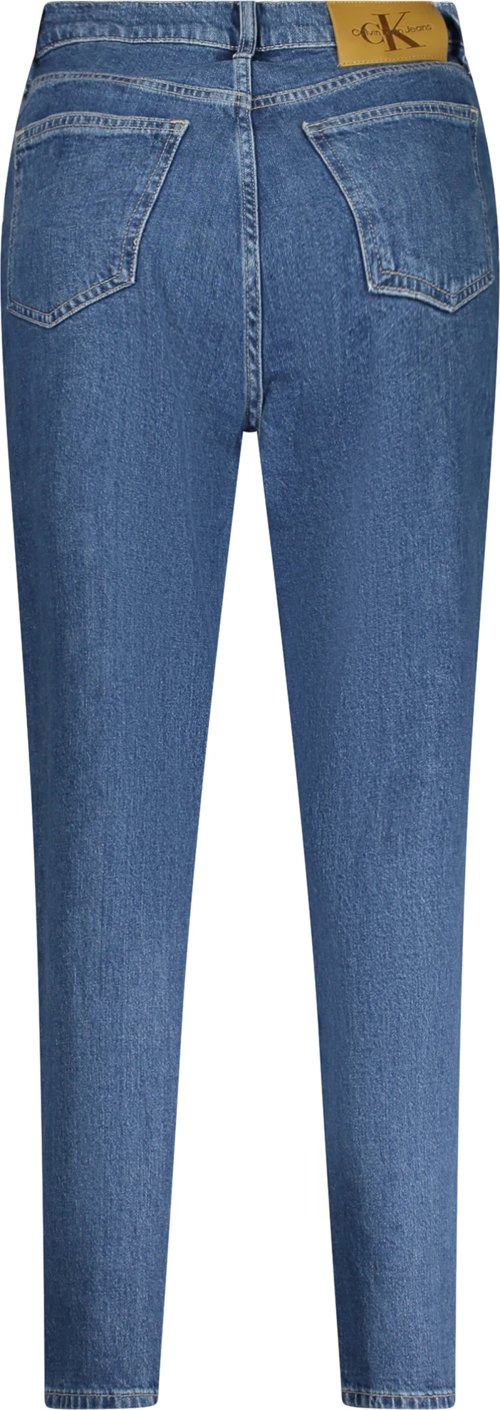 Xhinse për femra CALVIN KLEIN mom jeans, të kaltërta [Madhësia: W29 L28]