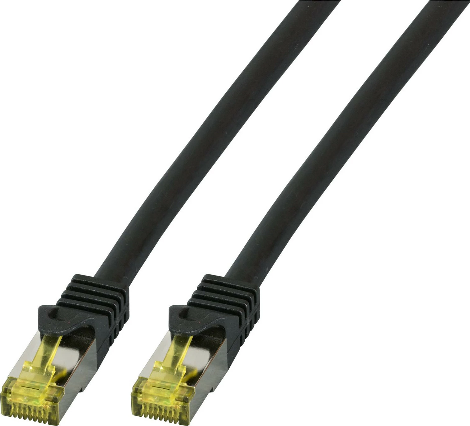 Kabllo rrjeti EFB Elektronik MK7001.1,5B Cat6a 1.5 m, S/FTP, RJ45, e zezë
