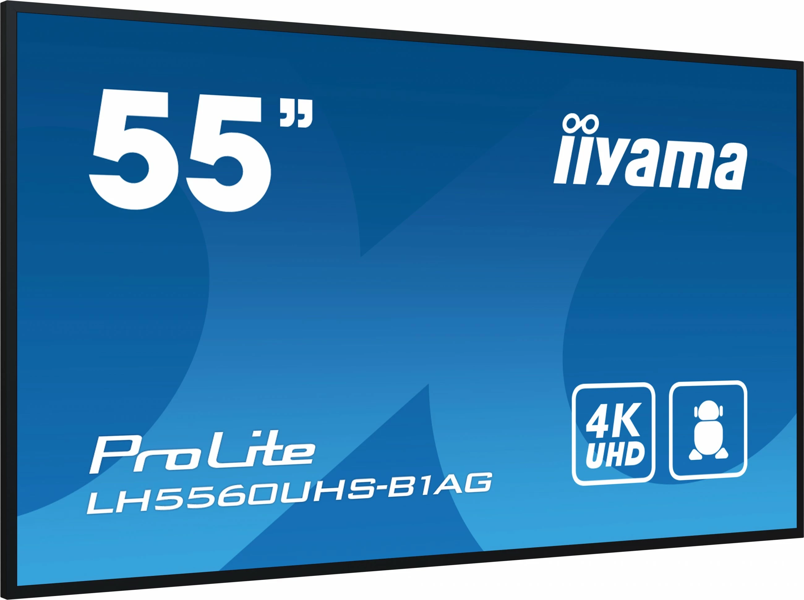 Display digital iiyama LH5560UHS-B1AG, 55", 4K Ultra HD, LED, Wi-Fi