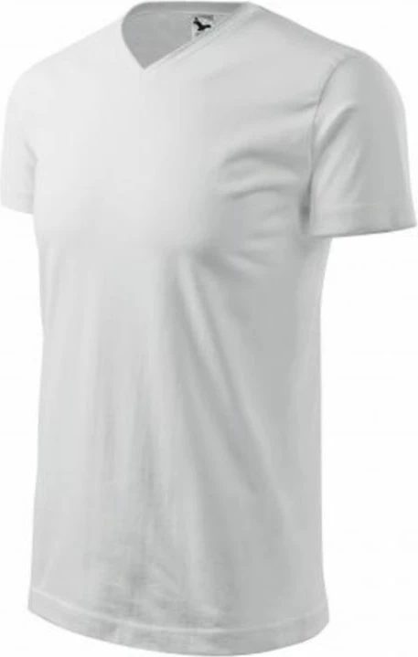 Maicë me V-qafë për meshkuj dhe femra Adler, e bardhë