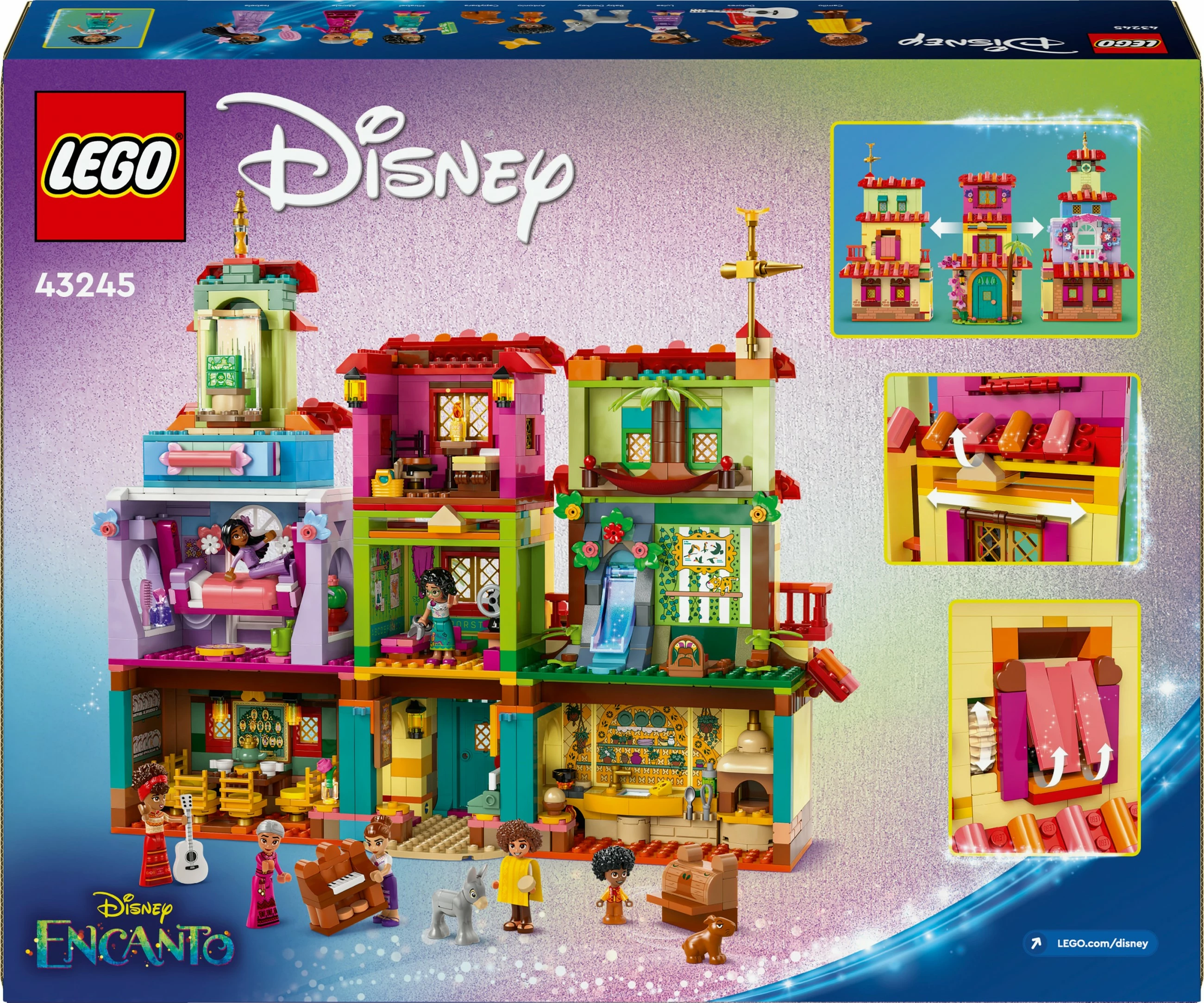 Set LEGO Disney 43245 shtëpia magjike Encanto