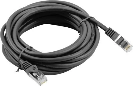 Kabllo rrjeti Lanberg PCF6-10CC-0500-BK, 5 m, Cat6, e zezë