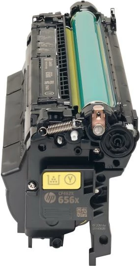 Toner, HP, 656X CF462X, rendiment i lartë 9,750–23,700 faqe, për Color LaserJet Enterprise M652/M653, e verdhë