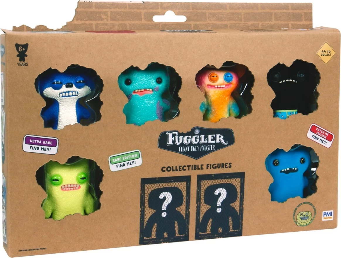 Set figurash koleksionuese Fuggler P.M.I. Kids World S1, 8 copë, Deluxe Box B