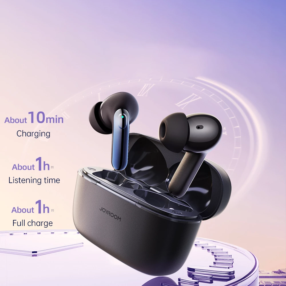 Kufje Joyroom Jbuds JR-BC1 wireless me ANC, të zeza