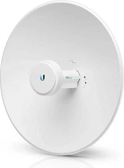 Antenë rrjeti Ubiquiti PBE-2AC-400, 18 dBi, 2.4 GHz, e bardhë