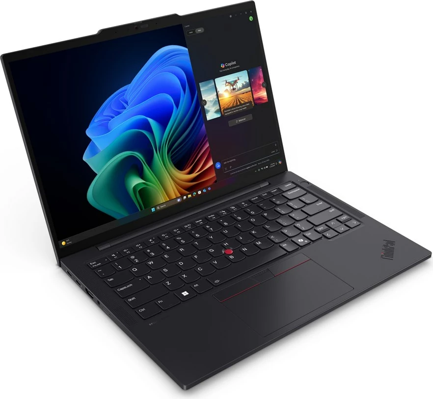 Laptop Lenovo ThinkPad T14s Gen 6, 14", Intel Core Ultra 5 228V, 32 GB RAM, 512 GB SSD, Wi-Fi 7, Windows 11 Pro, Zi