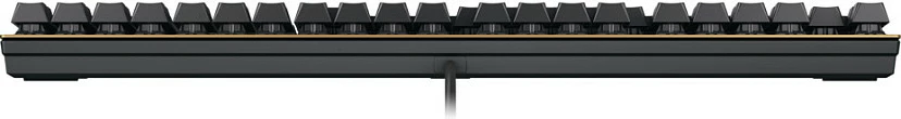 Tastierë mekanike Cherry KC 200 MX, USB, QWERTZ, e zezë, bronz