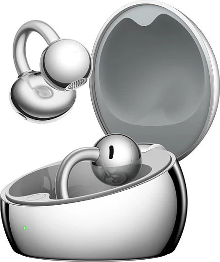 Kufje Huawei FreeClip 2 S, Bluetooth, open-ear, 38 orë me kuti, IP57, Space Silver