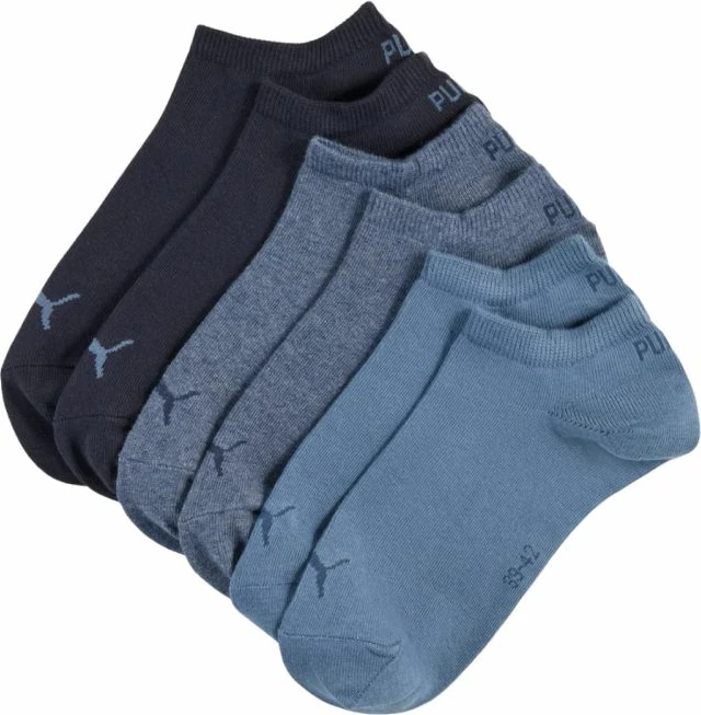 Çorape sneaker Puma 3-pack navy blue 938624 22