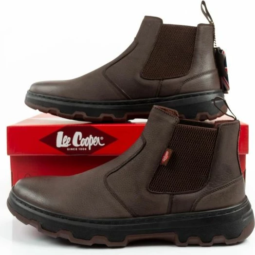 Çizme Chelsea për meshkuj Lee Cooper, lëkure [Madhësia: 42]