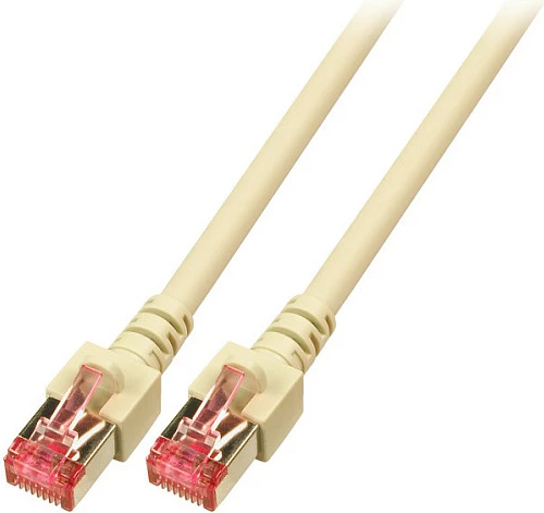 Kabllo rrjeti EFB Elektronik Cat6 S/FTP RJ45 0.25m, 1Gbps, Gri