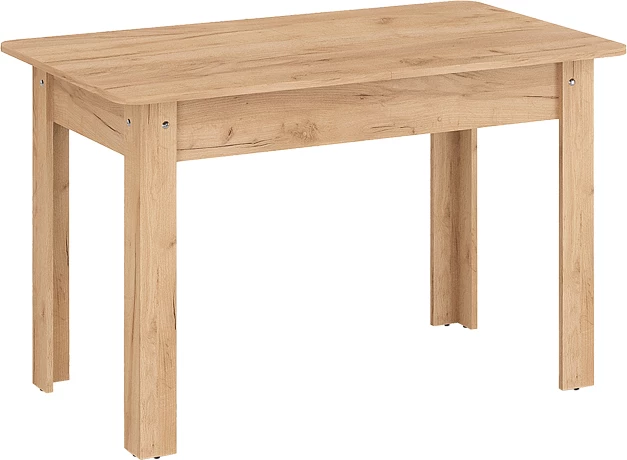 Tavolinë Quiin e zgjerueshme, ngjyrë lisi, 120-174x70x73.5 cm