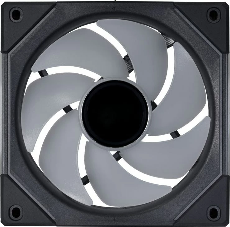 Ventilator PC Lian Li UNI FAN SL-INF 120 (UF-SLIN120-3B), 120mm, ARGB, PWM, 3-pack, zi/gri