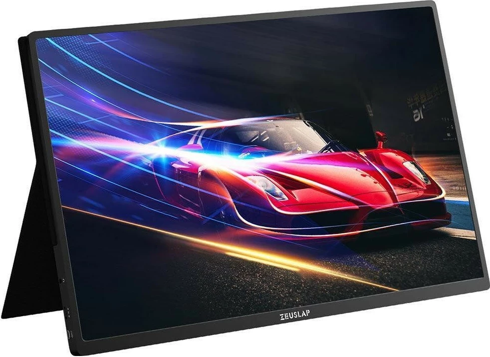 Monitor Zeuslap P16 Plus, 16", IPS, 1920x1200, 180Hz, e zezë
