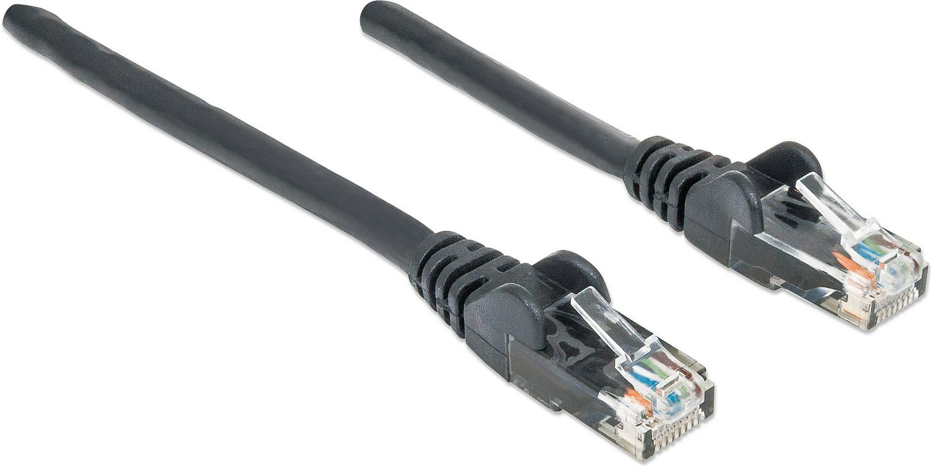 Kabllo rrjeti Intellinet Cat6 RJ45, 1.5m, U/UTP, 10Gbps, e zezë