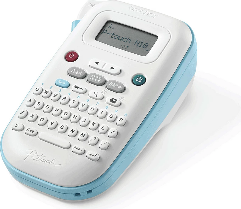 Printer etiketash Brother P-touch PT-N10, 180x180 DPI, termal transfer, bardhë/kaltër