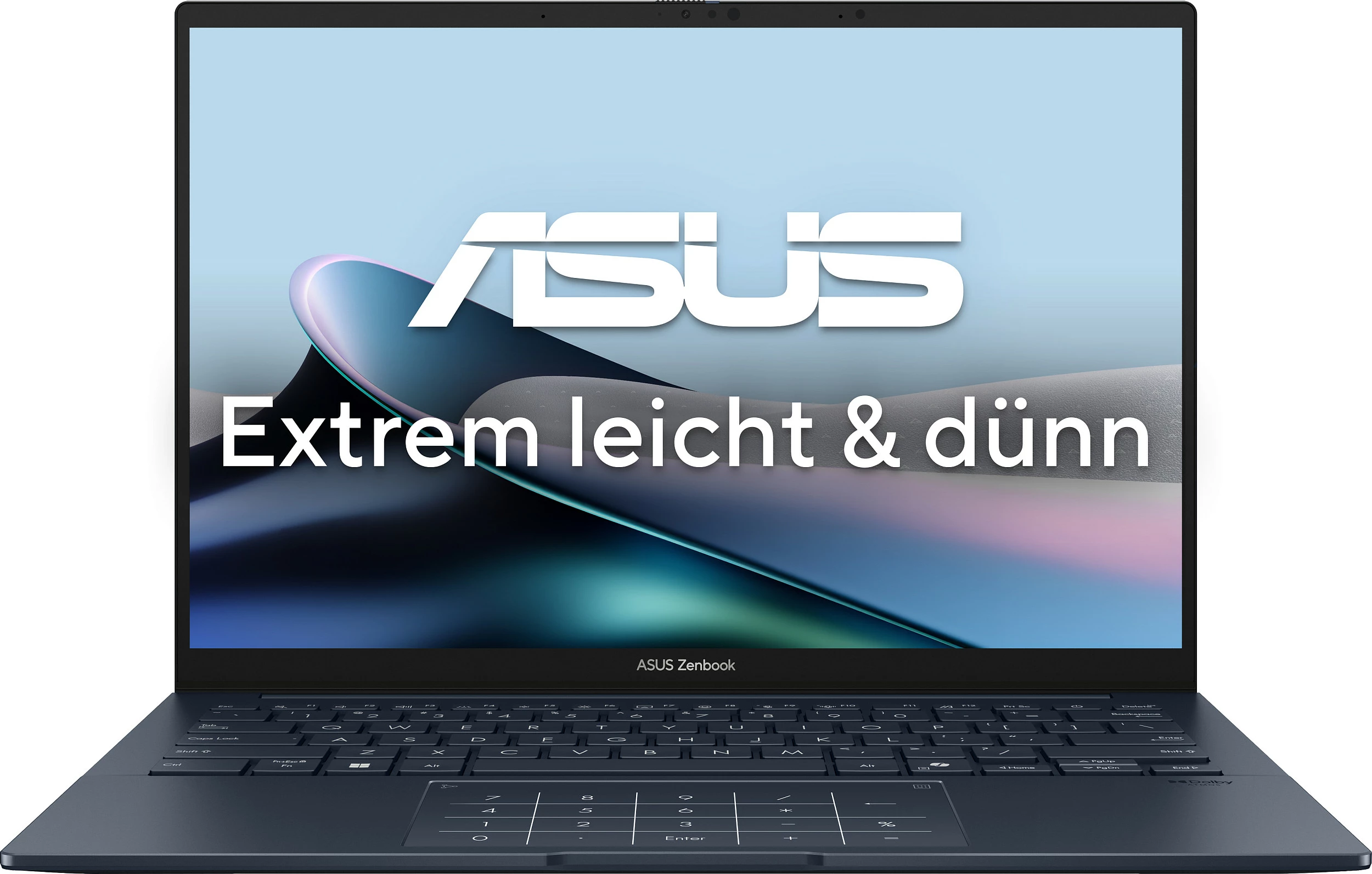 Laptop ASUS Zenbook 14 UX3405CA-QD1303W, Core Ultra 7 255H, 16GB RAM Memorje, 1TB SSD, 14" 1920x1200, Windows 11 Home, Ponder Blue