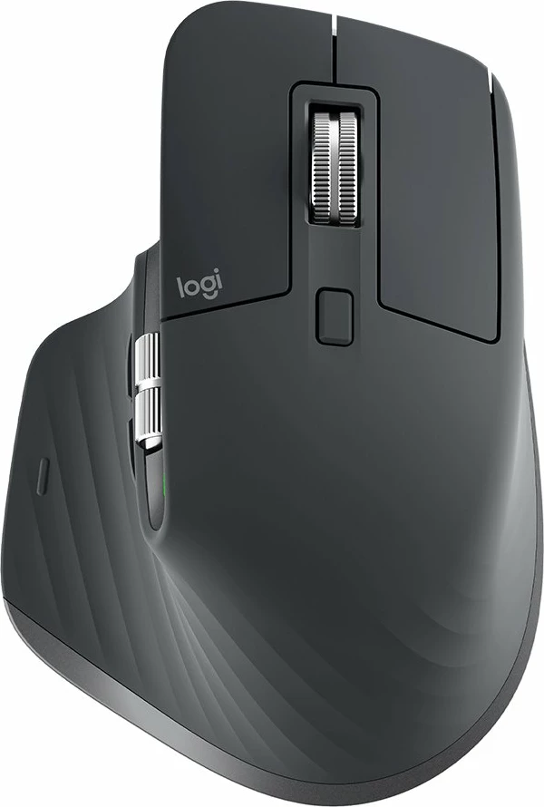 Maus LOGITECH MX Master 3S EMEA28i-935, wireless Bluetooth, 8000 DPI, rikarikueshëm USB-C, Graphite