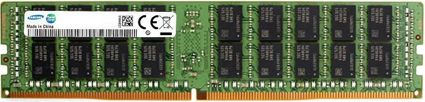 RAM Memorje Samsung M393A2K40CB2-CTD, 16 GB, DDR4, 2666 MHz, Black, Green