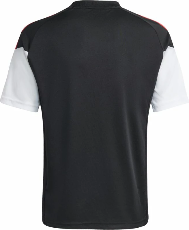 Fanellë futbolli për fëmijë adidas, e zezë dhe e kuqe