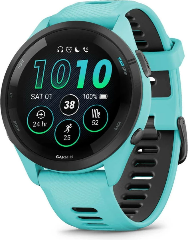 Smartwatch Garmin Forerunner 265, 8 GB, AMOLED, GPS, Blu
