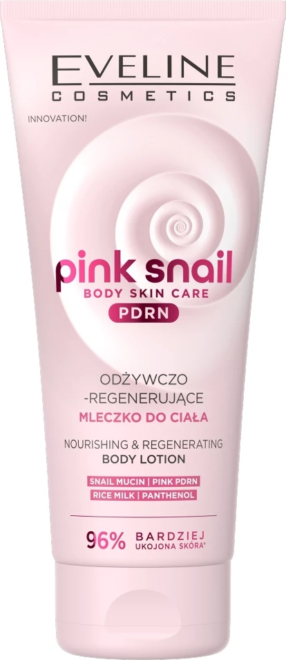 Qumësht trupi për femra Eveline Cosmetics Pink Snail, 200ml