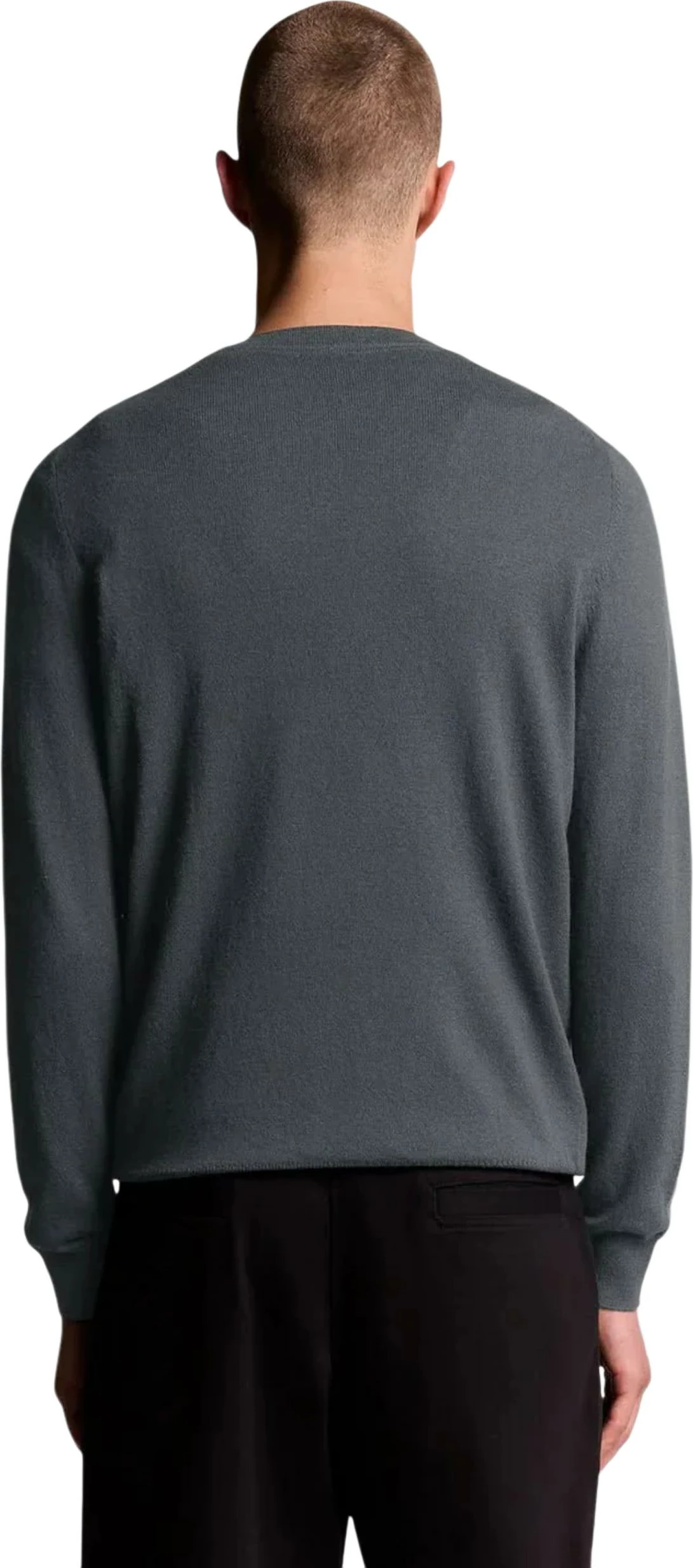 Xhemper për meshkuj Lyle & Scott KN2110VC, antracit [Madhësia: M]