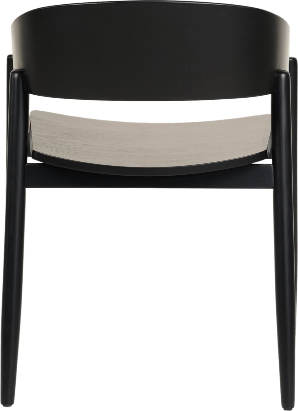 Karrige për ngrënie CANOP FH9950.02 dru frashëri ngjyrë e zezë 56,5x61x74H cm