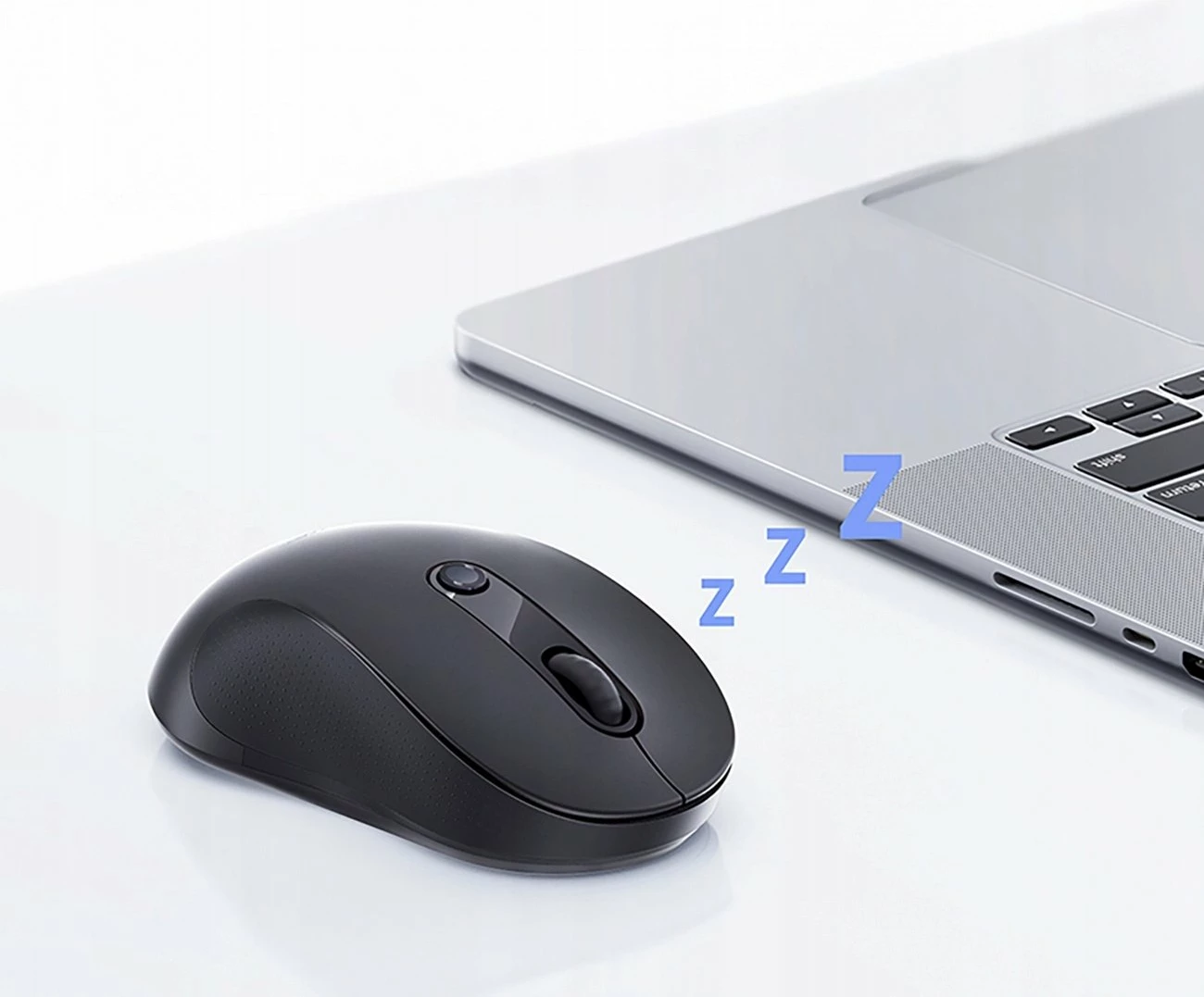 Maus wireless Baseus F02 Bluetooth 5.3, 1000-4000 DPI, 6 butona, i zi