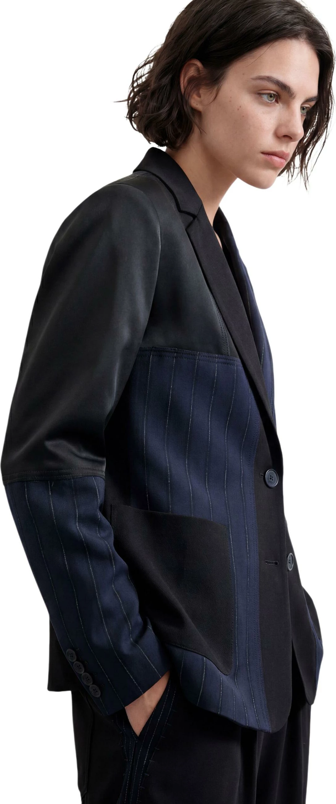 Blazer për femra Desigual AME_MARGI 26WWEW14, i kaltër [Madhësia: XL]