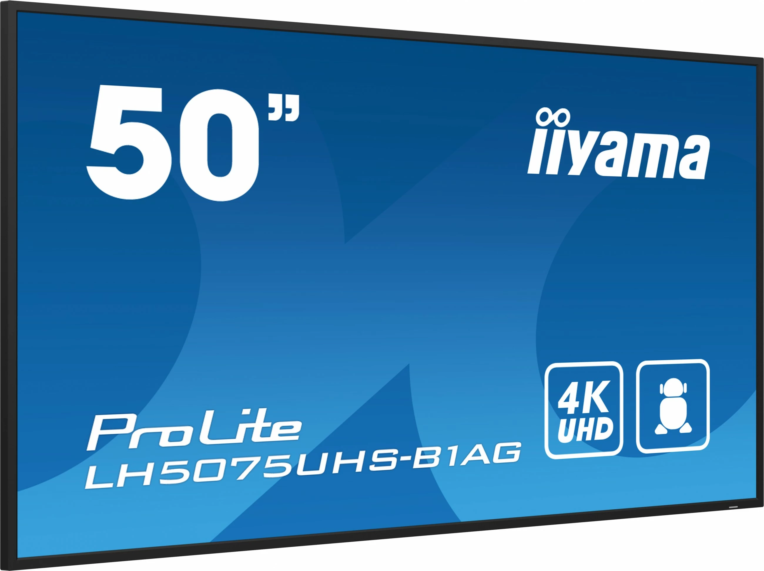 Panel digjital iiyama LH5075UHS-B1AG, 49.5", 4K UHD, Wi-Fi
