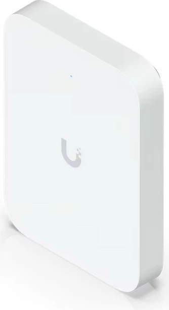 Access Point Ubiquiti UniFi U7 In-Wall U7-IW Wi‑Fi 7 4-stream, 2.4/5 GHz, switch PoE 2.5 GbE i integruar, i bardhë