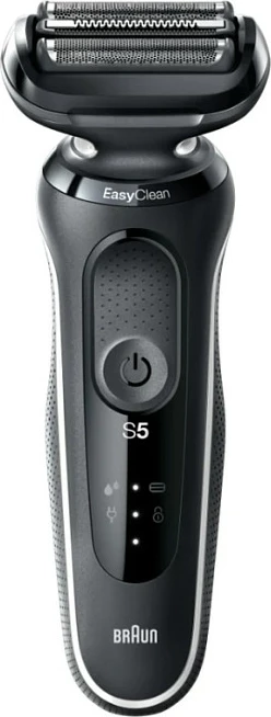 Makinë rroje Braun Series 5 51-W1600S, elektrike, EasyClean, gri e errët/zezë